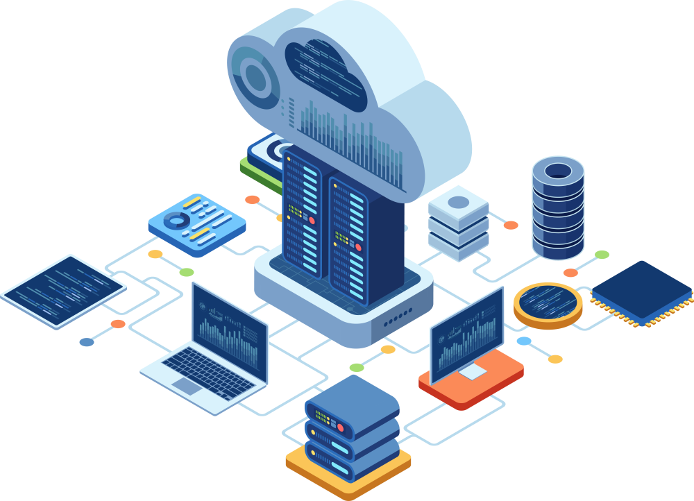 Isometric Cloud Based Solution with Data Center Connectivity(1)